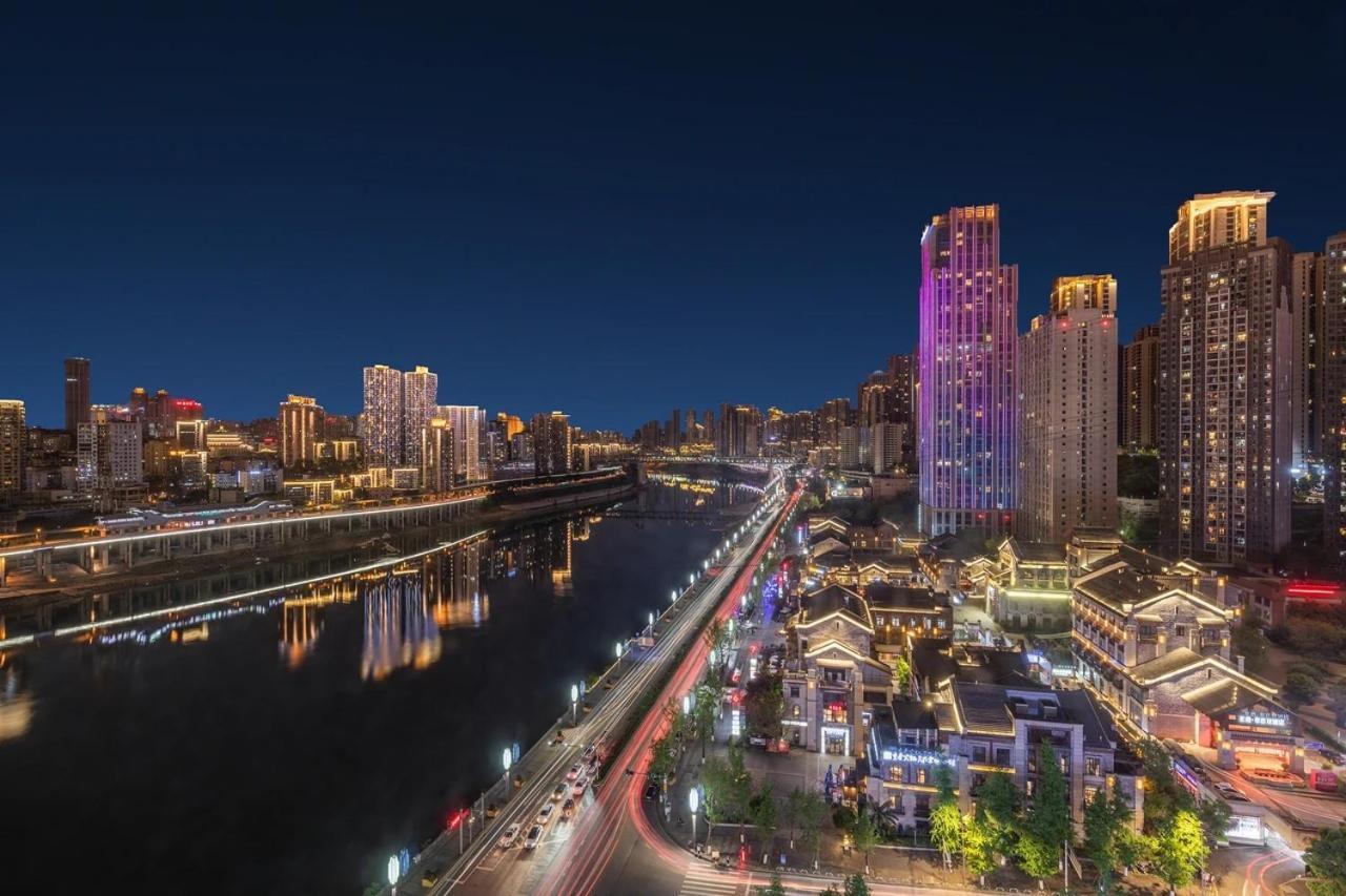 Boutique Of Meditation With Cuisine & Night View, Exit 2 Liujiatai Station Line 9 Chongqing Luaran gambar