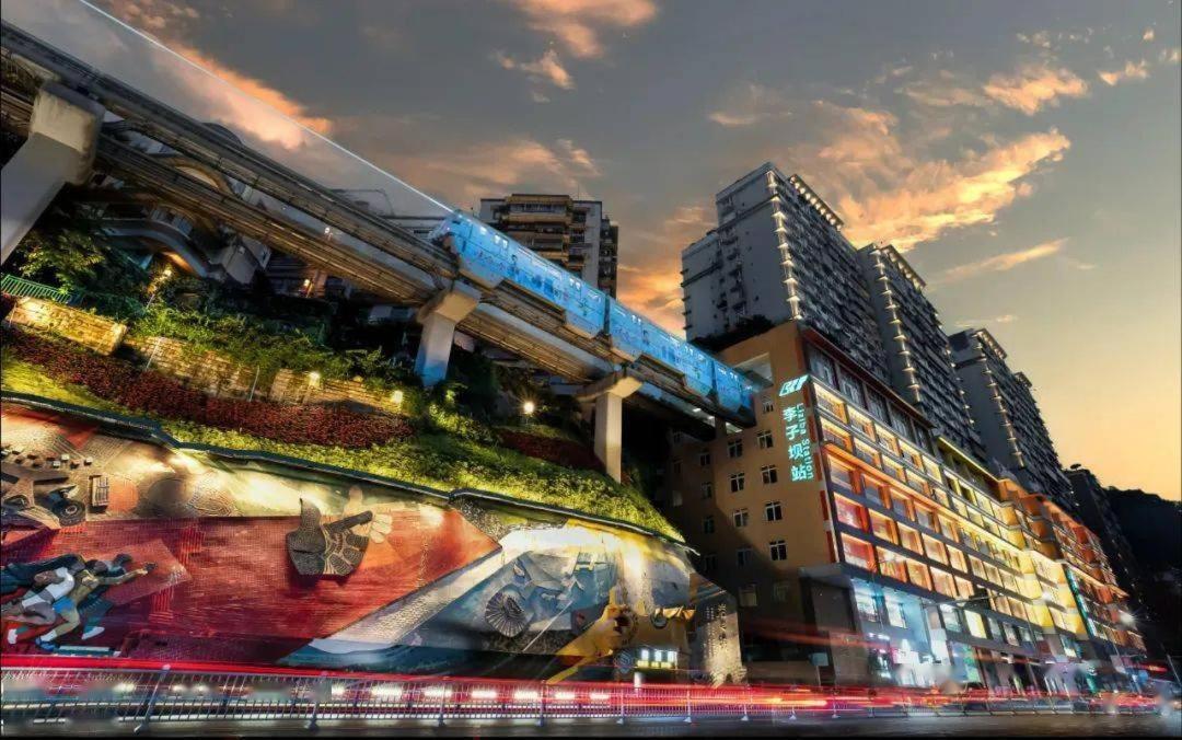 Boutique Of Meditation With Cuisine & Night View, Exit 2 Liujiatai Station Line 9 Chongqing Luaran gambar
