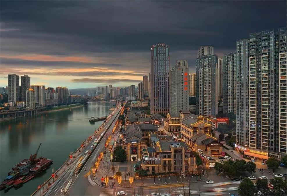 Boutique Of Meditation With Cuisine & Night View, Exit 2 Liujiatai Station Line 9 Chongqing Luaran gambar