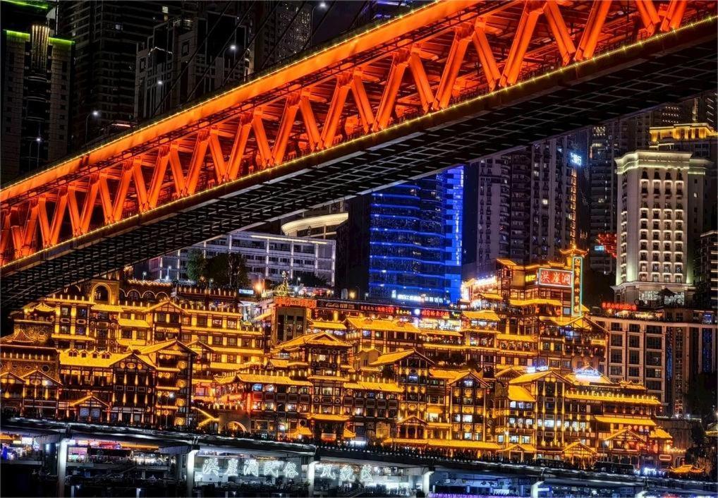 Boutique Of Meditation With Cuisine & Night View, Exit 2 Liujiatai Station Line 9 Chongqing Luaran gambar