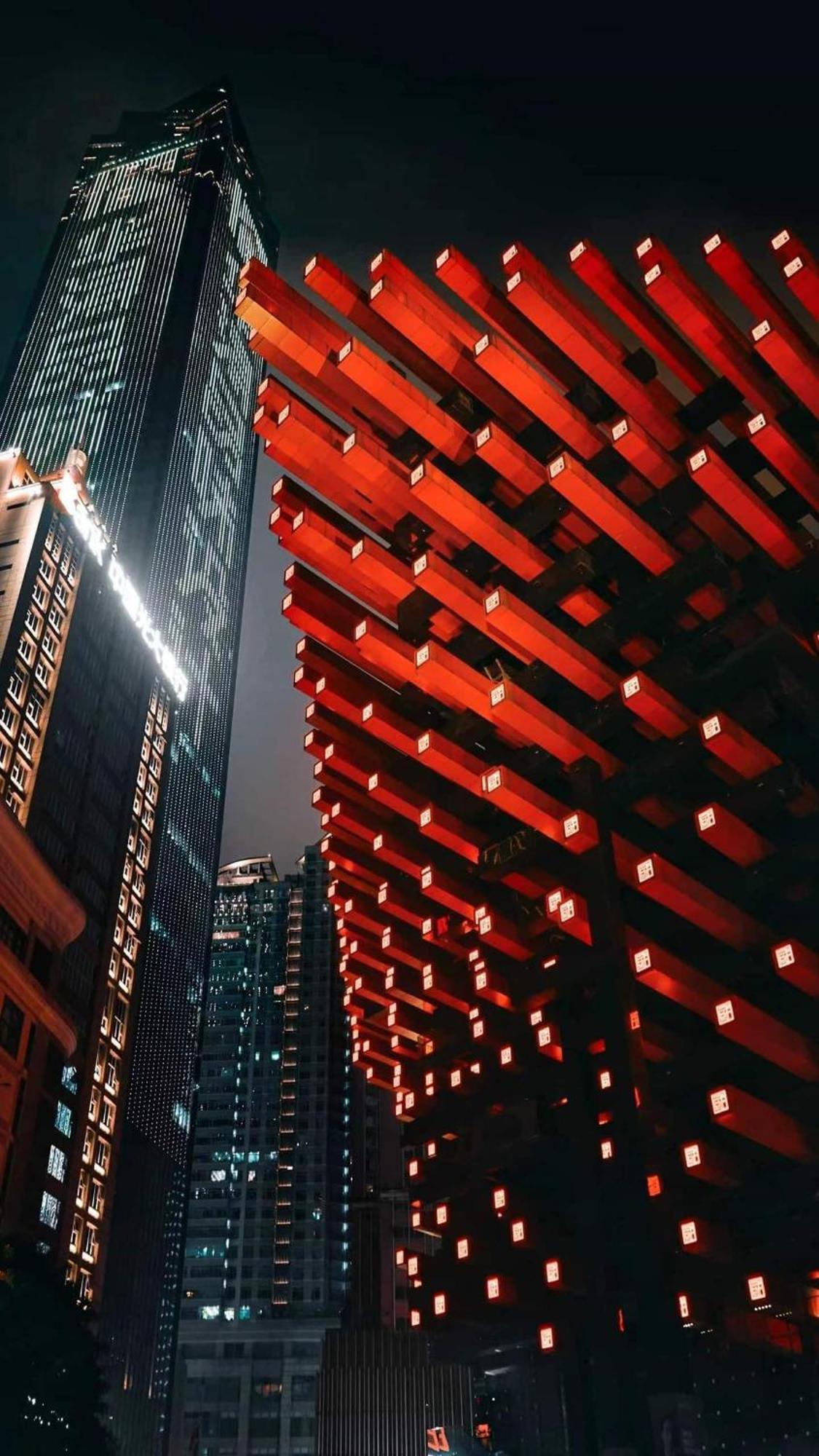 Boutique Of Meditation With Cuisine & Night View, Exit 2 Liujiatai Station Line 9 Chongqing Luaran gambar
