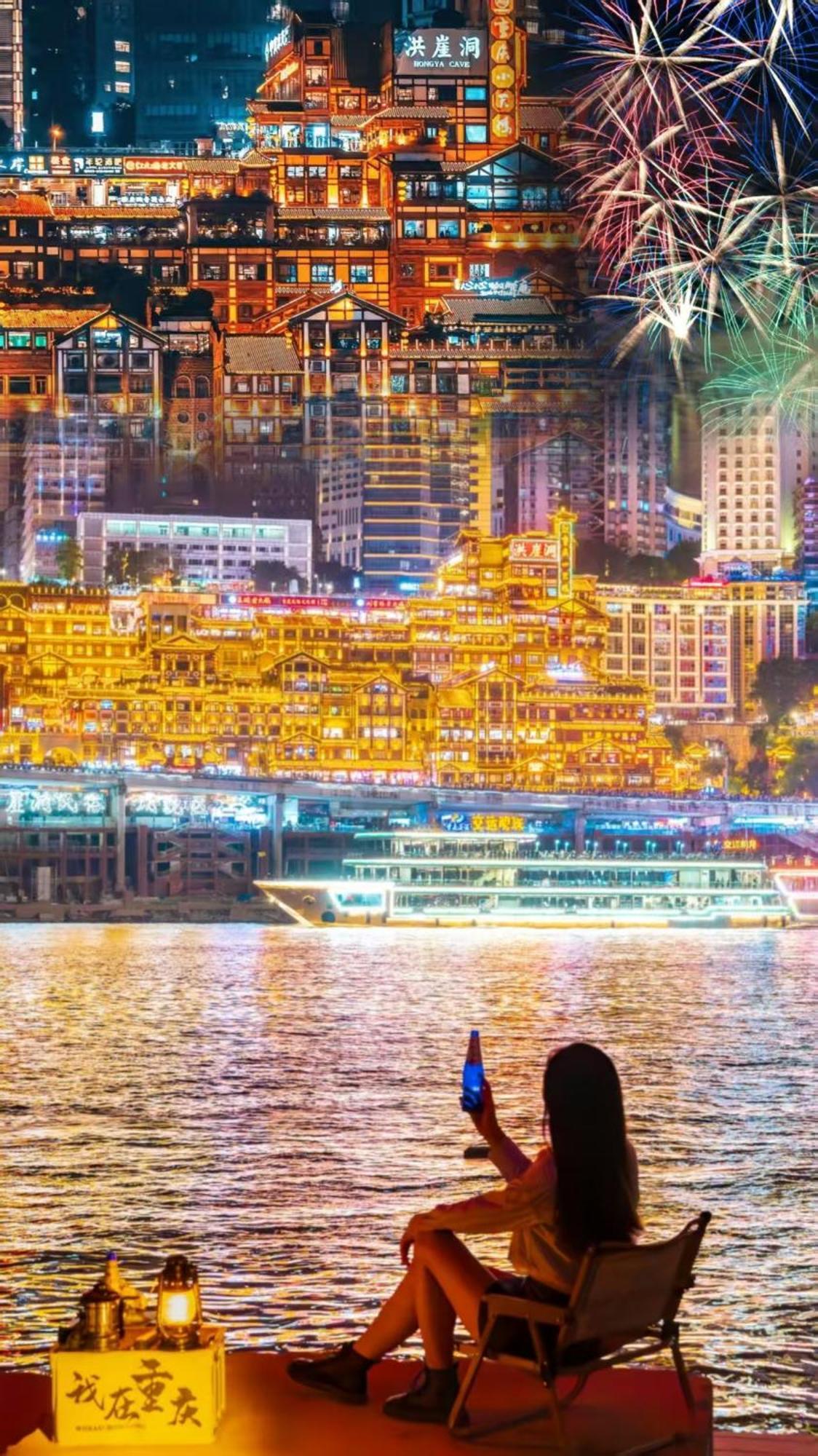 Boutique Of Meditation With Cuisine & Night View, Exit 2 Liujiatai Station Line 9 Chongqing Luaran gambar