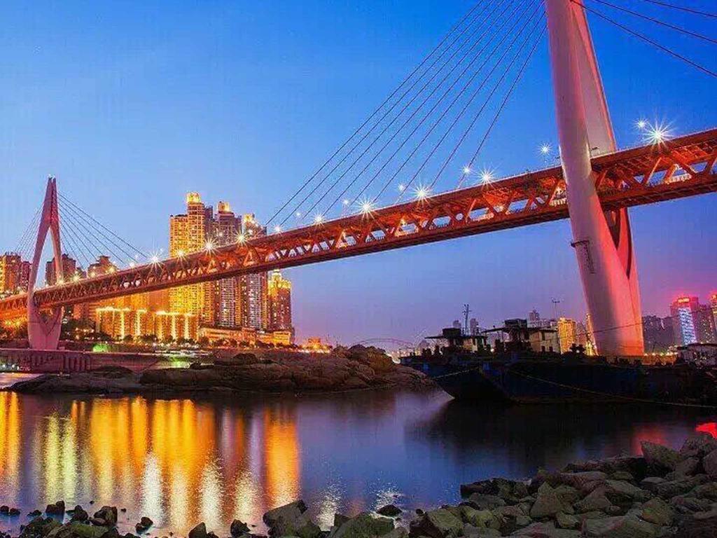 Boutique Of Meditation With Cuisine & Night View, Exit 2 Liujiatai Station Line 9 Chongqing Luaran gambar