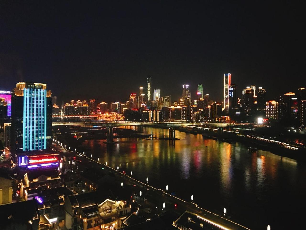 Boutique Of Meditation With Cuisine & Night View, Exit 2 Liujiatai Station Line 9 Chongqing Luaran gambar